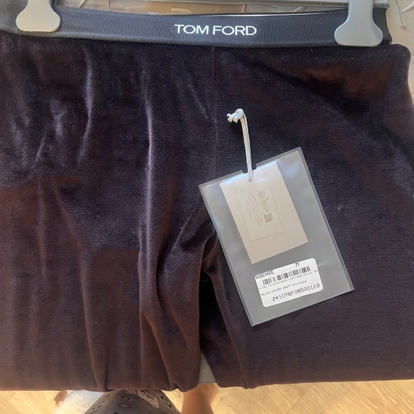 Tom Ford Velvet Leggings - Picture 3 of 4
